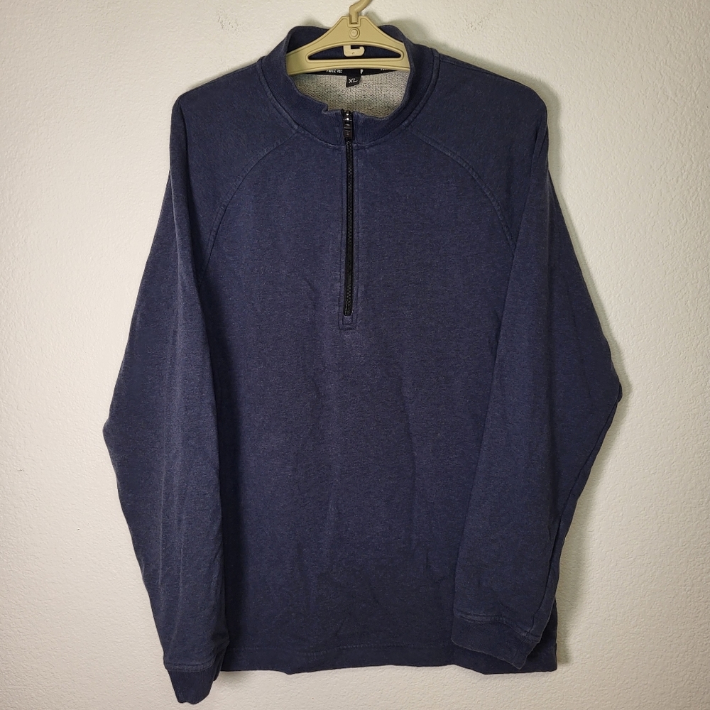Public Rec Weekend Half Zip Pima Cotton Pullover size XLarge
